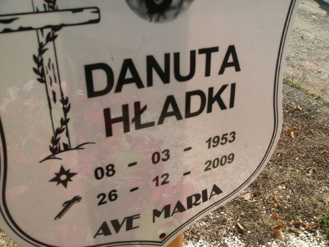 Danuta Hładki 1953 Legnica - Grobonet - Wyszukiwarka osób pochowanych