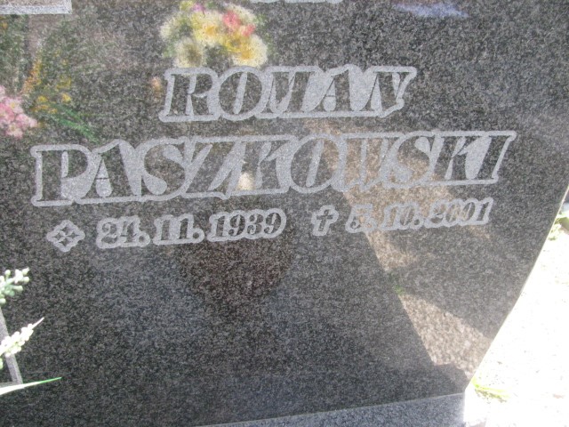 Roman Paszkowski 1939 Legnica - Grobonet - Wyszukiwarka osób pochowanych