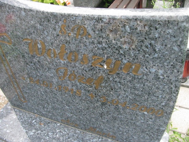 Józef Wołoszyn 1918 Legnica - Grobonet - Wyszukiwarka osób pochowanych