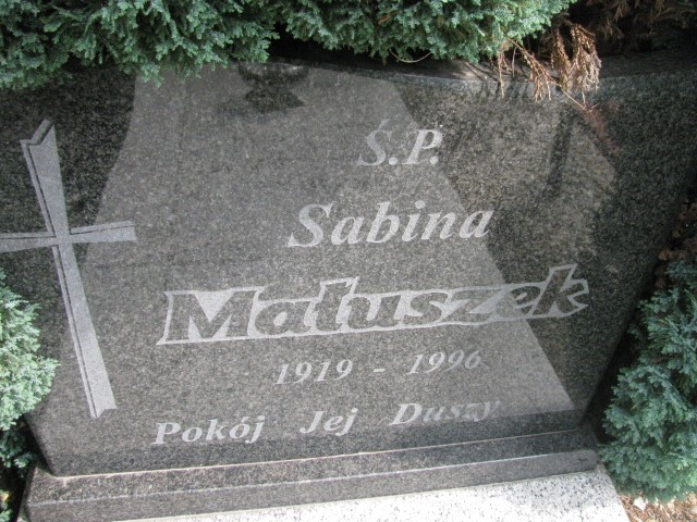 Sabina Małuszek 1919 Legnica - Grobonet - Wyszukiwarka osób pochowanych