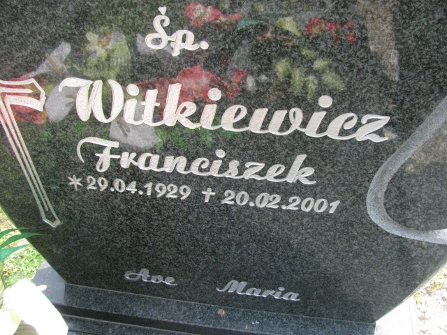 Lucyna Witkiewicz 1926 Legnica - Grobonet - Wyszukiwarka osób pochowanych