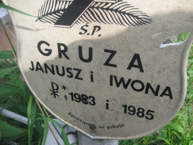 Janusz Gruza 1983 Legnica - Grobonet - Wyszukiwarka osób pochowanych