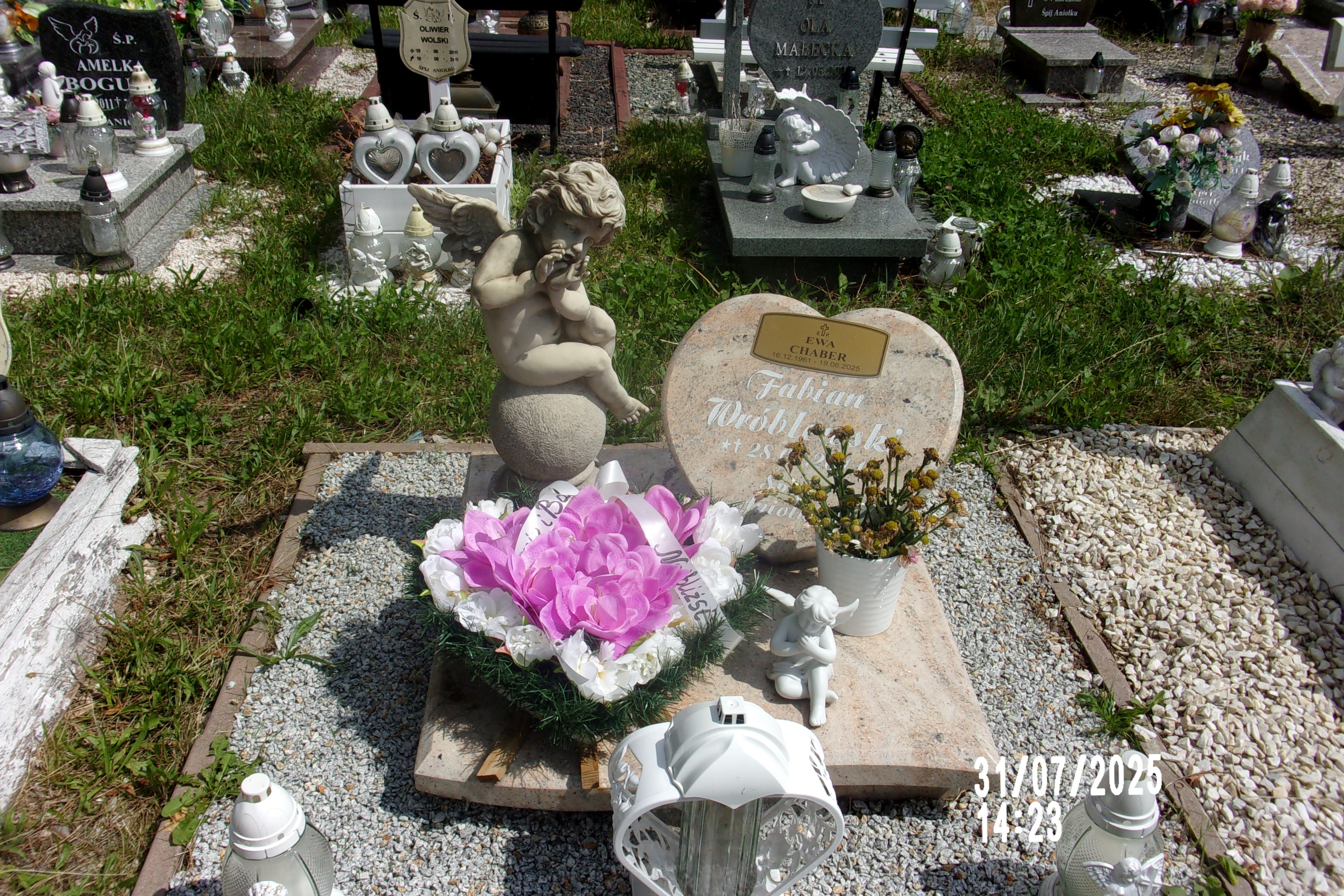 Grób Ewa Chaber