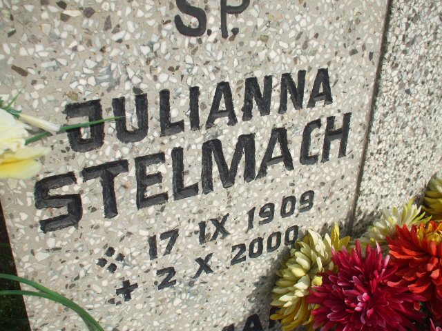 Julianna Stelmach 1909 Legnica - Grobonet - Wyszukiwarka osób pochowanych