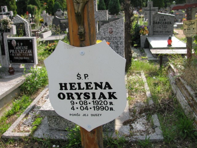 Helena Orysiak 1920 Legnica - Grobonet - Wyszukiwarka osób pochowanych