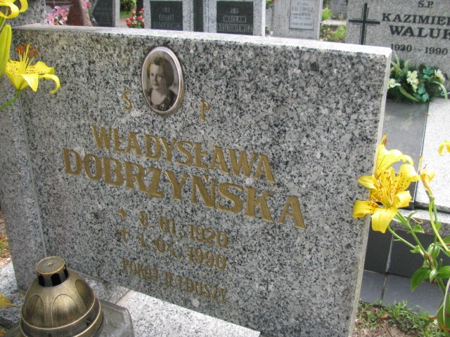 Władysława Dobrzyńska 1920 Legnica - Grobonet - Wyszukiwarka osób pochowanych