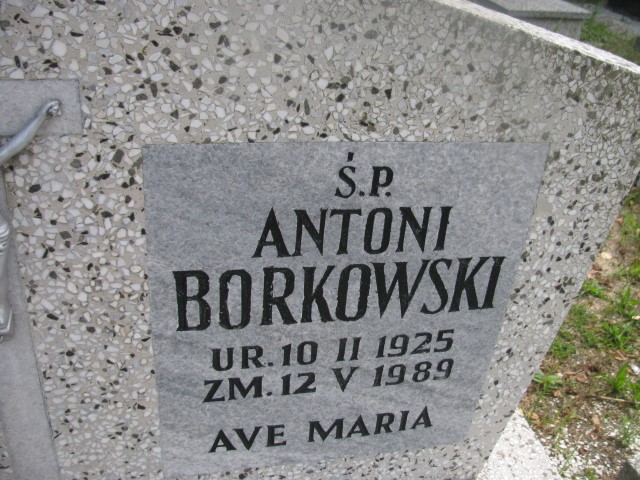 Anna Borkowska 1928 Legnica - Grobonet - Wyszukiwarka osób pochowanych