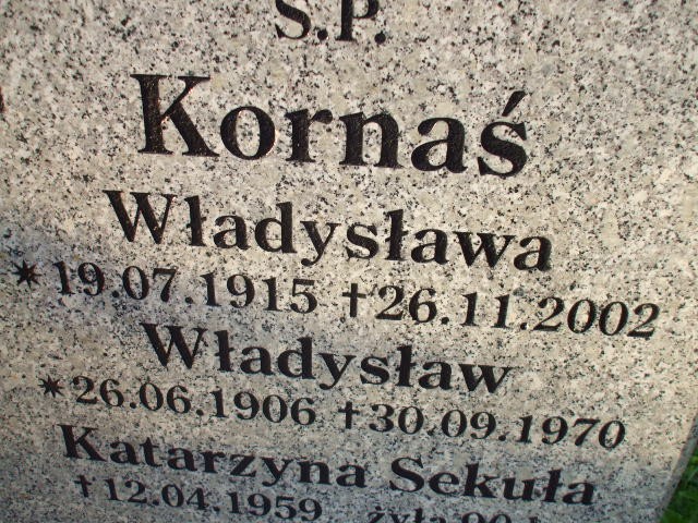 Katarzyna Sekuła Legnica - Grobonet - Wyszukiwarka osób pochowanych
