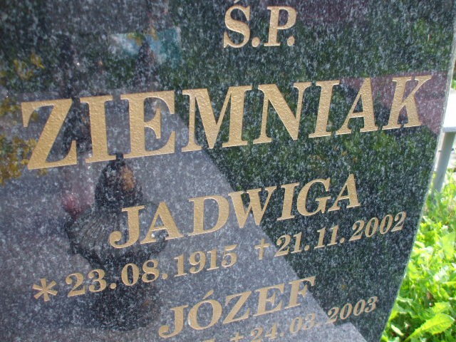 Jadwiga Ziemniak 1915 Legnica - Grobonet - Wyszukiwarka osób pochowanych