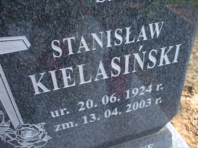 Stanisław Kielasiński 1924 Legnica - Grobonet - Wyszukiwarka osób pochowanych