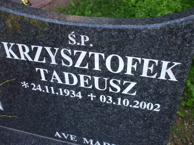 Ewa Krzysztofek 1934 Legnica - Grobonet - Wyszukiwarka osób pochowanych