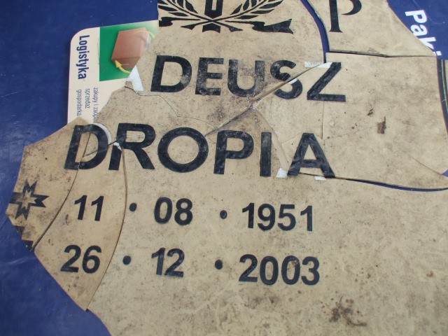 Tadeusz Dropia 1951 Legnica - Grobonet - Wyszukiwarka osób pochowanych