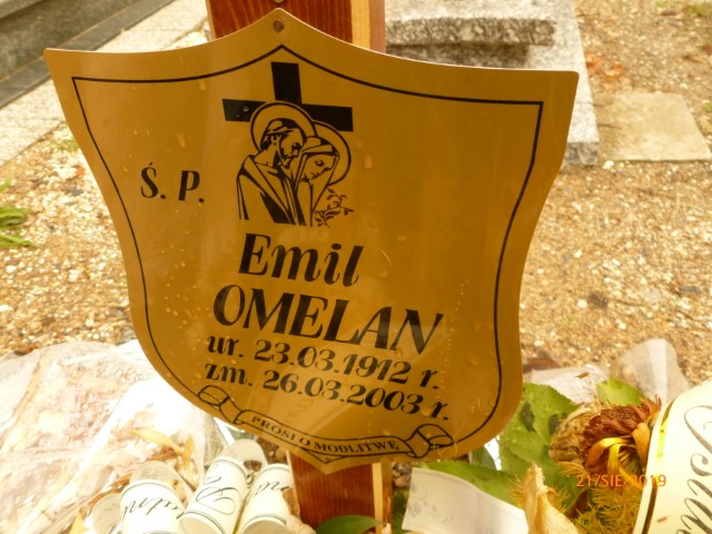 Grób Maria Omelan