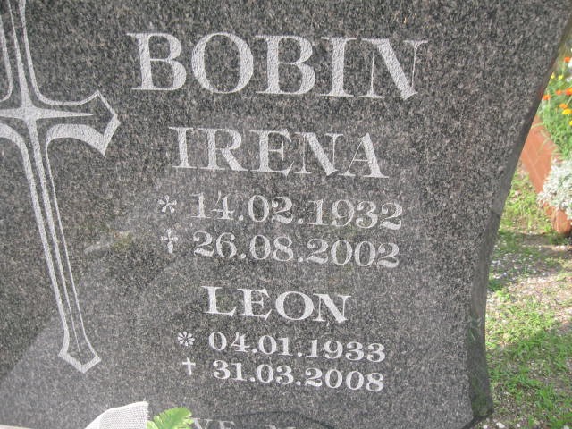 Leon Bobin 1933 Legnica - Grobonet - Wyszukiwarka osób pochowanych