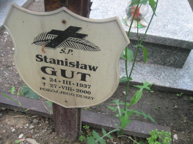 Stanisław Gut 1937 Legnica - Grobonet - Wyszukiwarka osób pochowanych