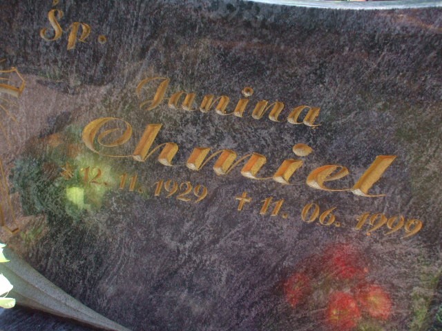 Janina Chmiel 1929 Legnica - Grobonet - Wyszukiwarka osób pochowanych