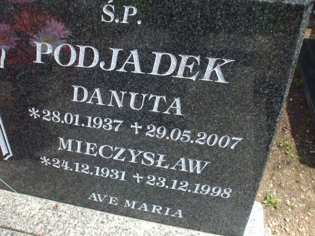 Mieczysław Podjadek 1931 Legnica - Grobonet - Wyszukiwarka osób pochowanych