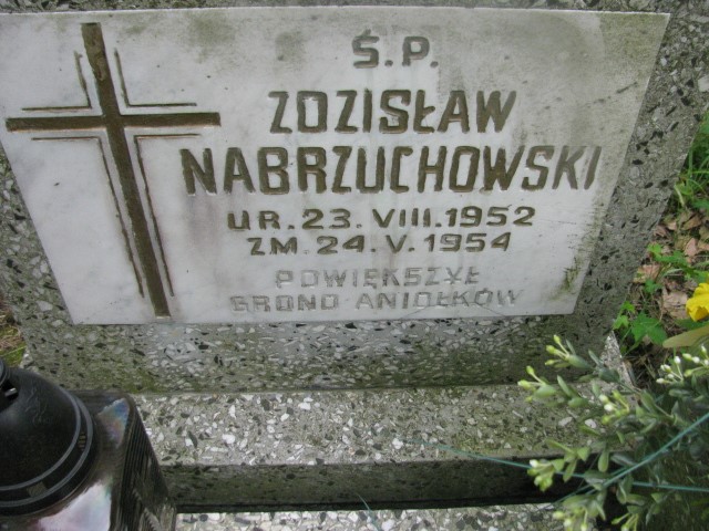 Zdzisław Nabrzuchowski 1952 Legnica - Grobonet - Wyszukiwarka osób pochowanych