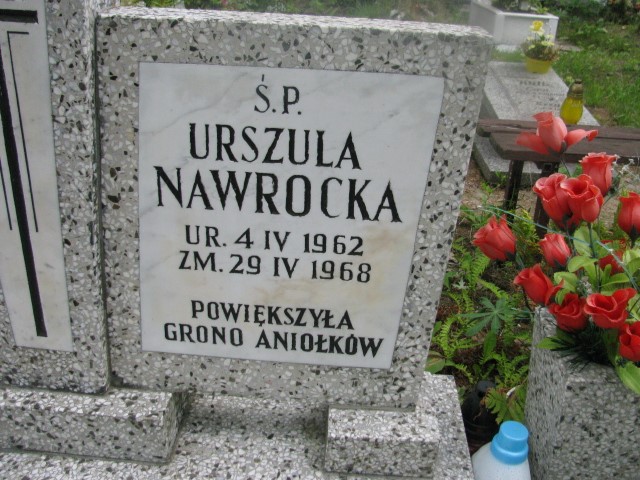 Urszula Nawrocka 1962 Legnica - Grobonet - Wyszukiwarka osób pochowanych