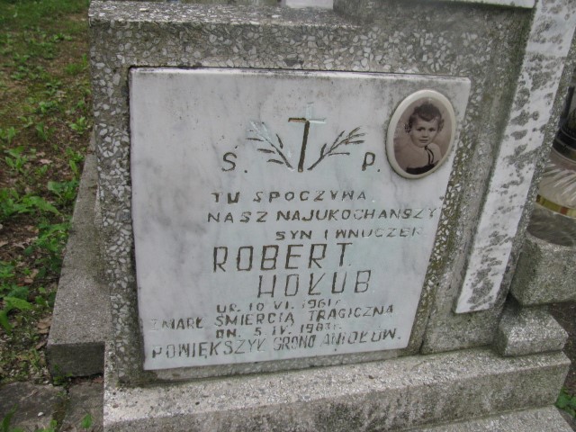 Robert Hołub 1961 Legnica - Grobonet - Wyszukiwarka osób pochowanych