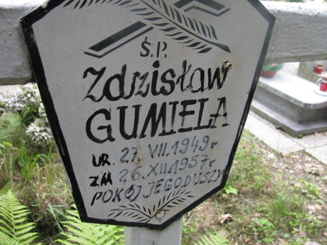 Zdzisław Gumiela 1949 Legnica - Grobonet - Wyszukiwarka osób pochowanych