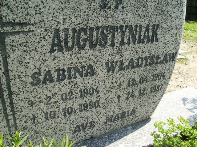 Władysław Augustyniak 1904 Legnica - Grobonet - Wyszukiwarka osób pochowanych