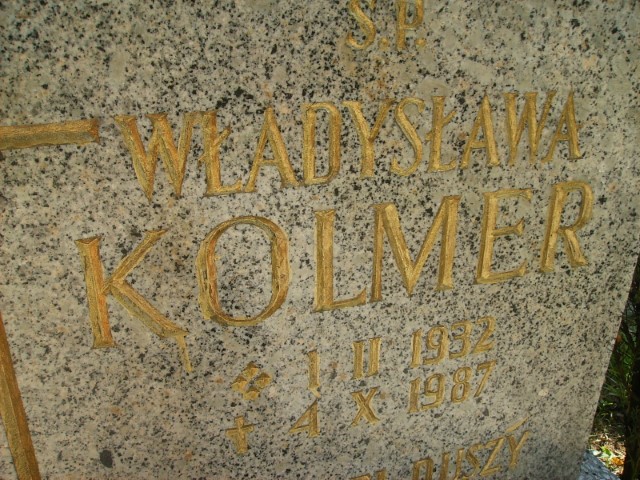 Bolesław Kolmer 1928 Legnica - Grobonet - Wyszukiwarka osób pochowanych