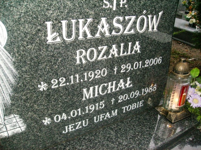 Michał Łukaszów 1915 Legnica - Grobonet - Wyszukiwarka osób pochowanych