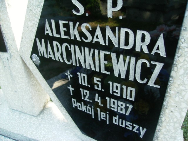 Zofia Marcinkiewicz 1945 Legnica - Grobonet - Wyszukiwarka osób pochowanych