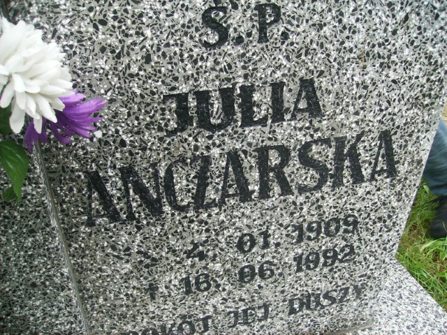 Julia Anczarska 1909 Legnica - Grobonet - Wyszukiwarka osób pochowanych