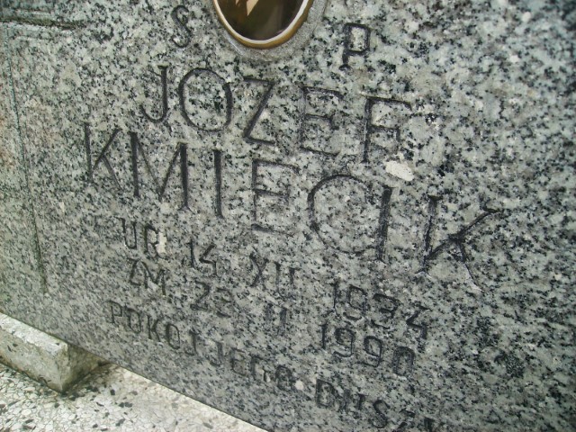 Józef Kmiecik 1934 Legnica - Grobonet - Wyszukiwarka osób pochowanych