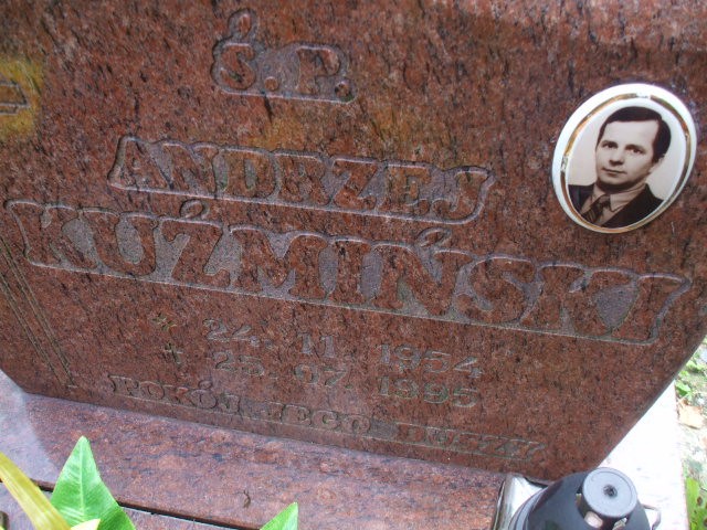 Andrzej Jan Kuźmiński 1954 Legnica - Grobonet - Wyszukiwarka osób pochowanych