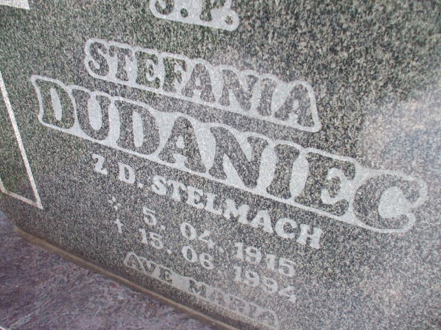 Stefania Dudaniec 1915 Legnica - Grobonet - Wyszukiwarka osób pochowanych