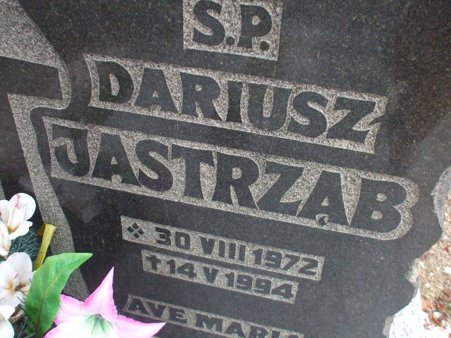 Dariusz Jastrząb 1972 Legnica - Grobonet - Wyszukiwarka osób pochowanych