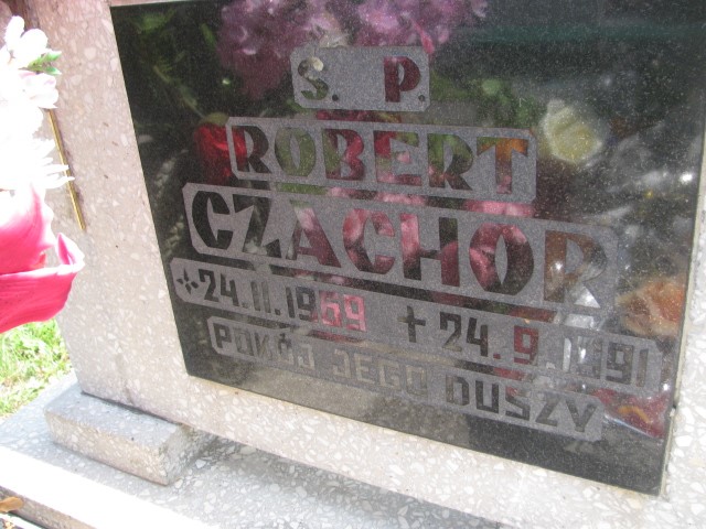 Robert Czachor 1969 Legnica - Grobonet - Wyszukiwarka osób pochowanych