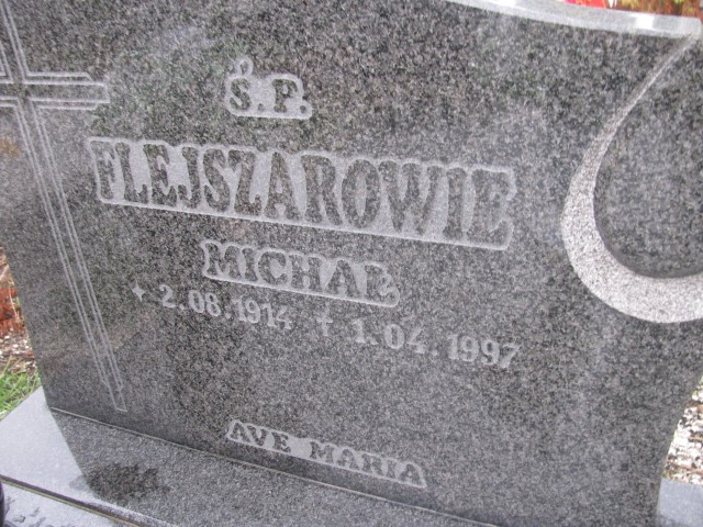 Michał Flejszar 1914 Legnica - Grobonet - Wyszukiwarka osób pochowanych