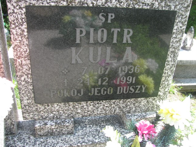 Piotr Kula 1936 Legnica - Grobonet - Wyszukiwarka osób pochowanych