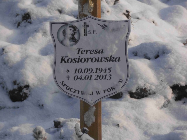 Teresa Kosiorowska 1945 Legnica - Grobonet - Wyszukiwarka osób pochowanych