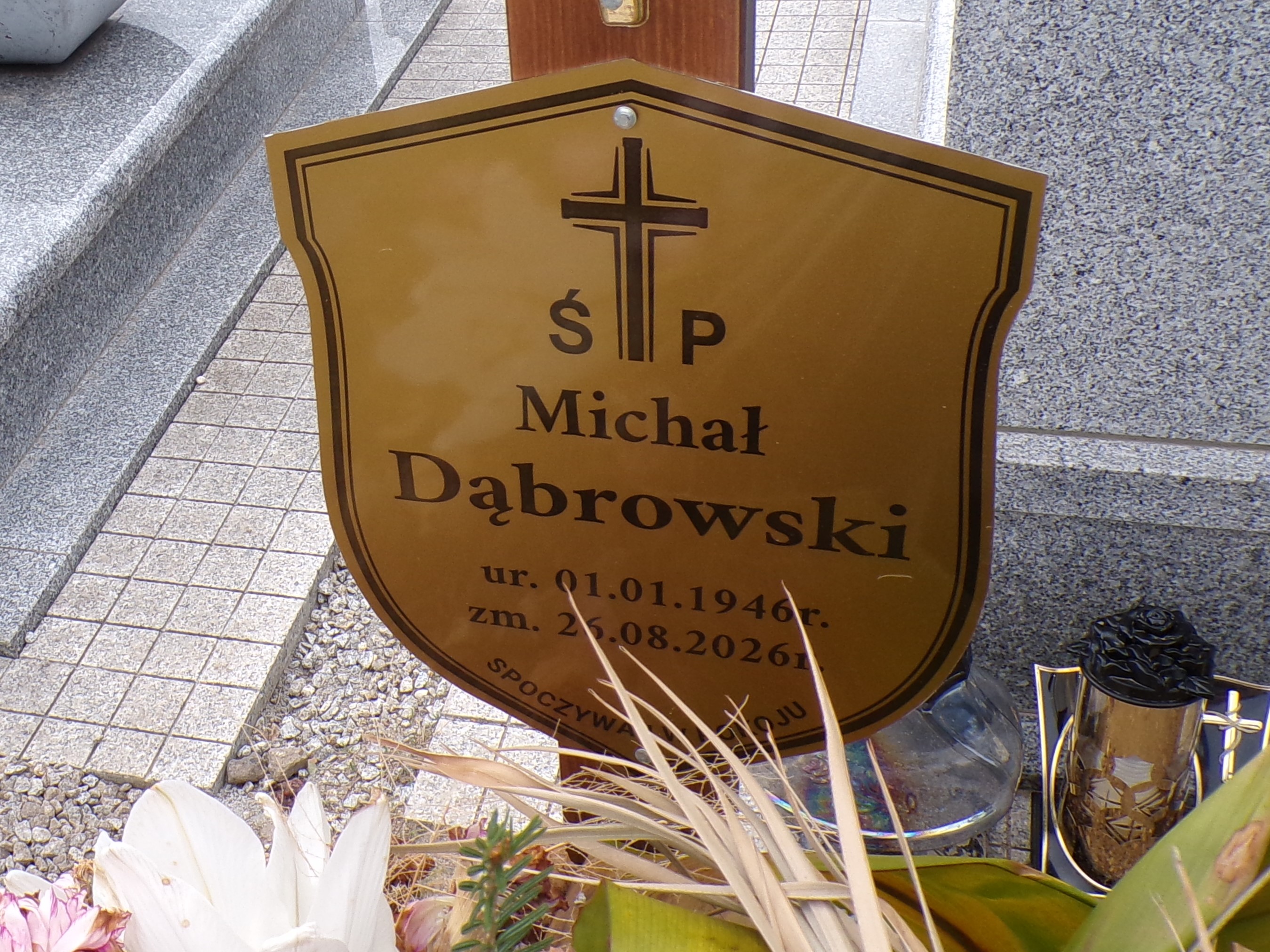 Michał Dąbrowski 1946 Legnica - Grobonet - Wyszukiwarka osób pochowanych