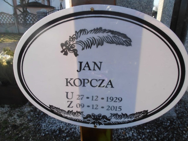 Jan Kopcza 1929 Legnica - Grobonet - Wyszukiwarka osób pochowanych