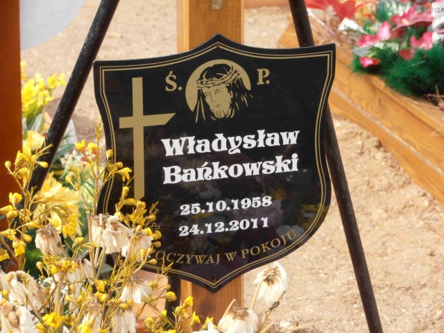 Władysław Bańkowski 1958 Legnica - Grobonet - Wyszukiwarka osób pochowanych