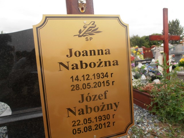 Joanna Nabożna 1934 Legnica - Grobonet - Wyszukiwarka osób pochowanych
