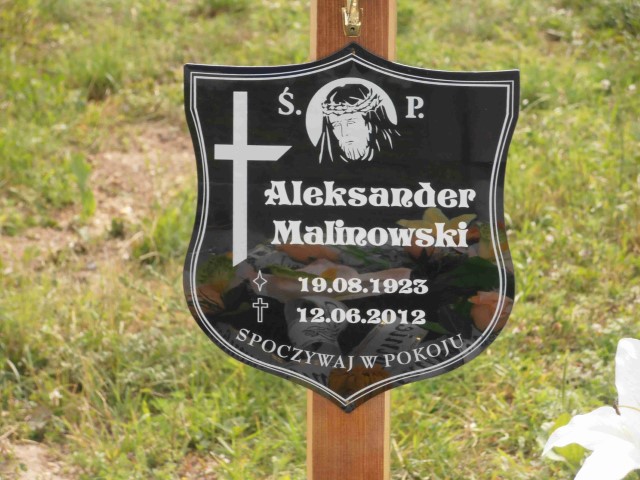 Aleksander Malinowski 1923 Legnica - Grobonet - Wyszukiwarka osób pochowanych