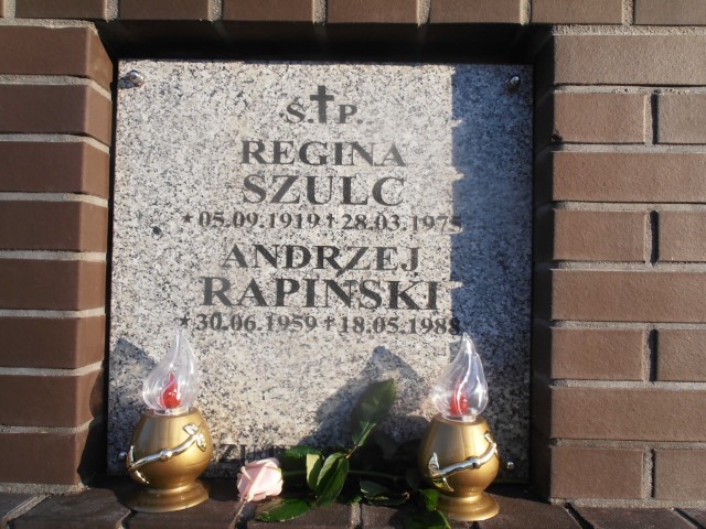 Grób Jadwiga Rapińska