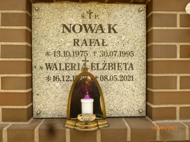 Grób Waleria Nowak