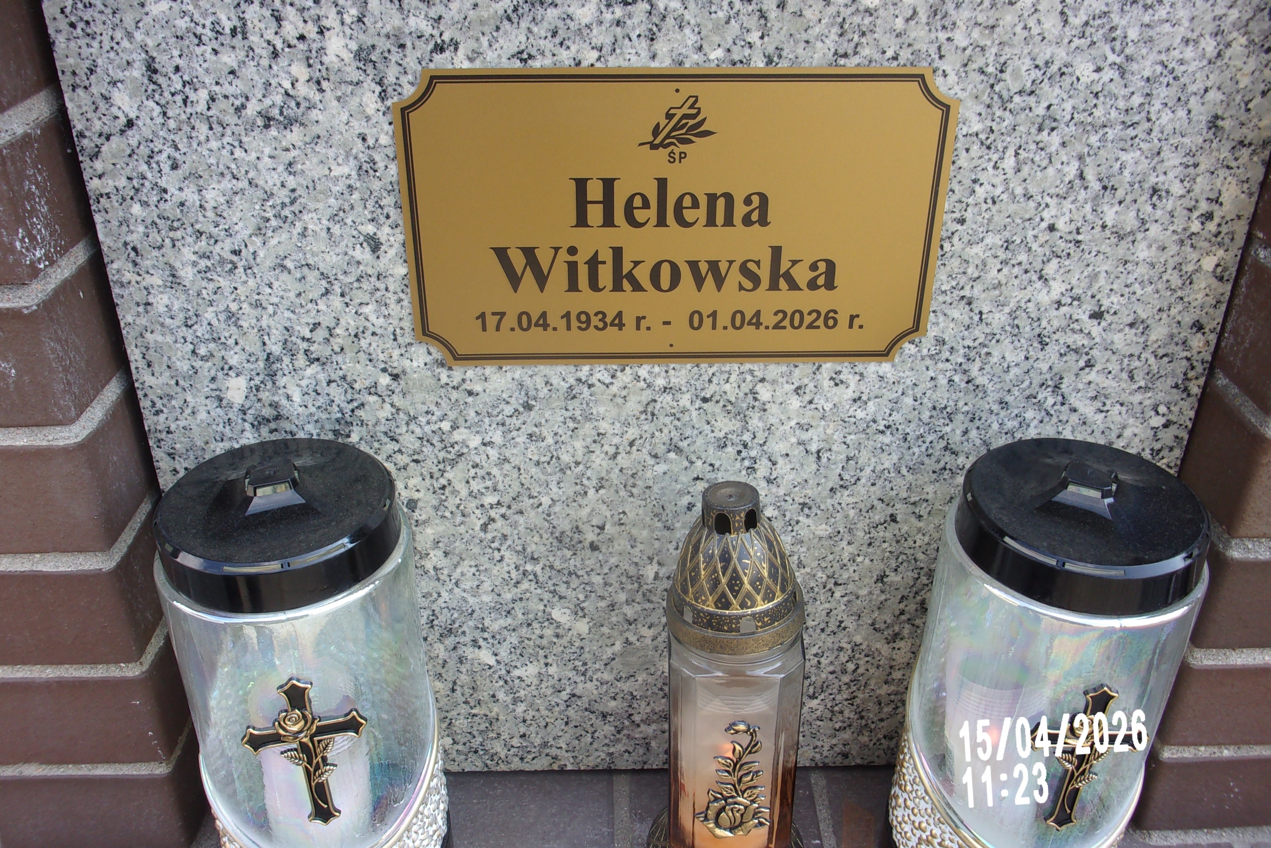 Helena Witkowska 1934 Legnica - Grobonet - Wyszukiwarka osób pochowanych