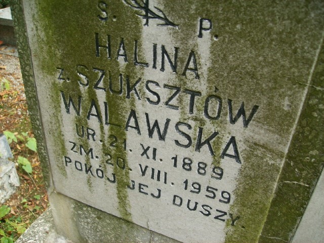 Halina Walawska 1889 Legnica - Grobonet - Wyszukiwarka osób pochowanych