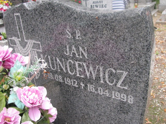Jan Kuncewicz 1912 Legnica - Grobonet - Wyszukiwarka osób pochowanych
