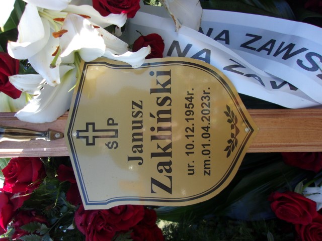 Janusz Zakliński 1954 Legnica - Grobonet - Wyszukiwarka osób pochowanych