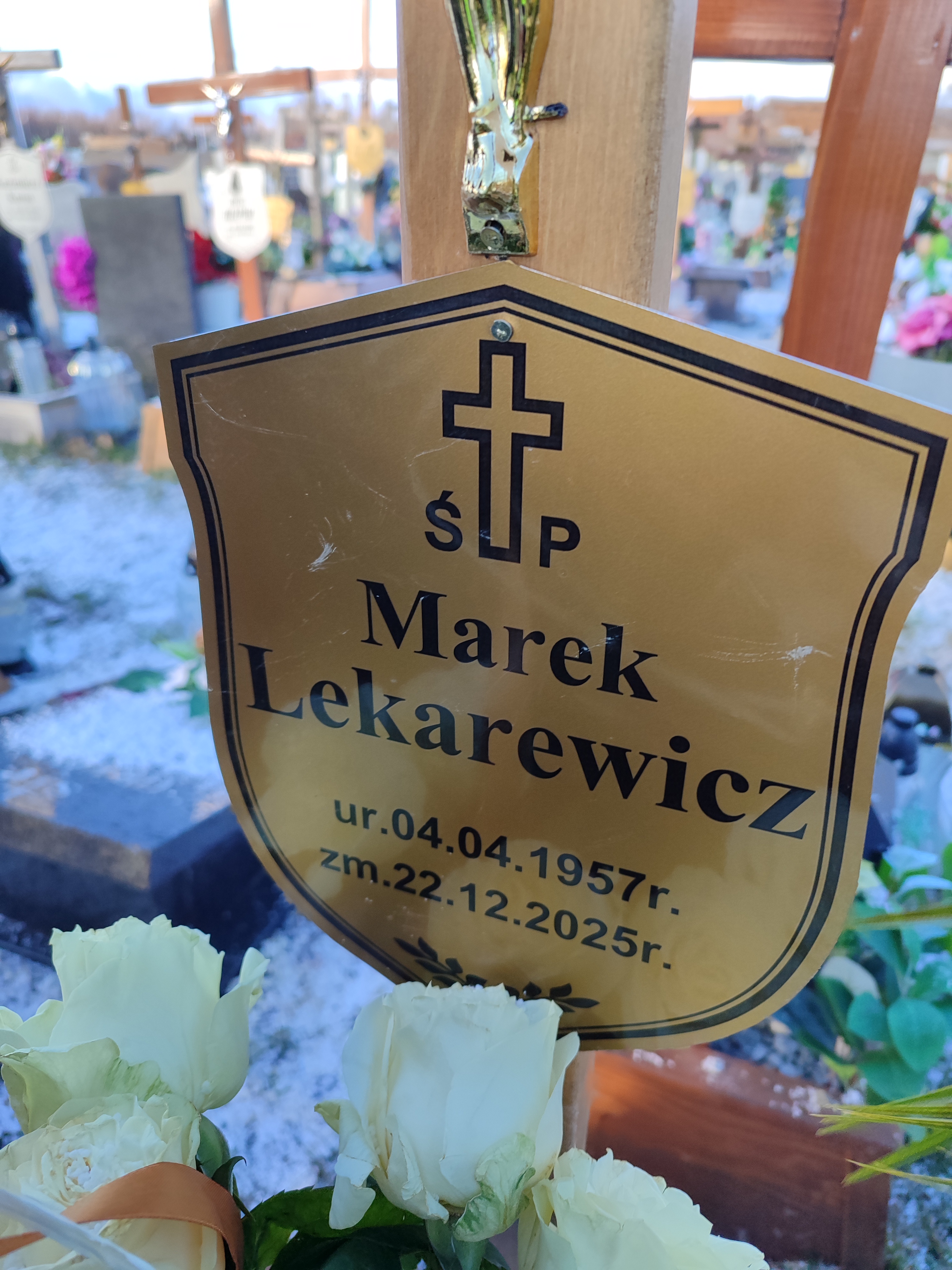 Marek Lekarewicz 1957 Legnica - Grobonet - Wyszukiwarka osób pochowanych